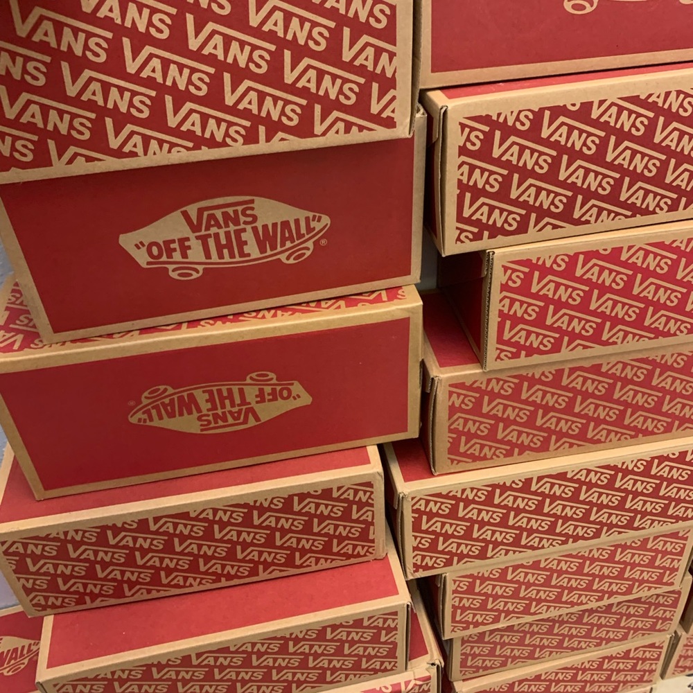 Vans box’s for sale guc comes with vans paper inside top!